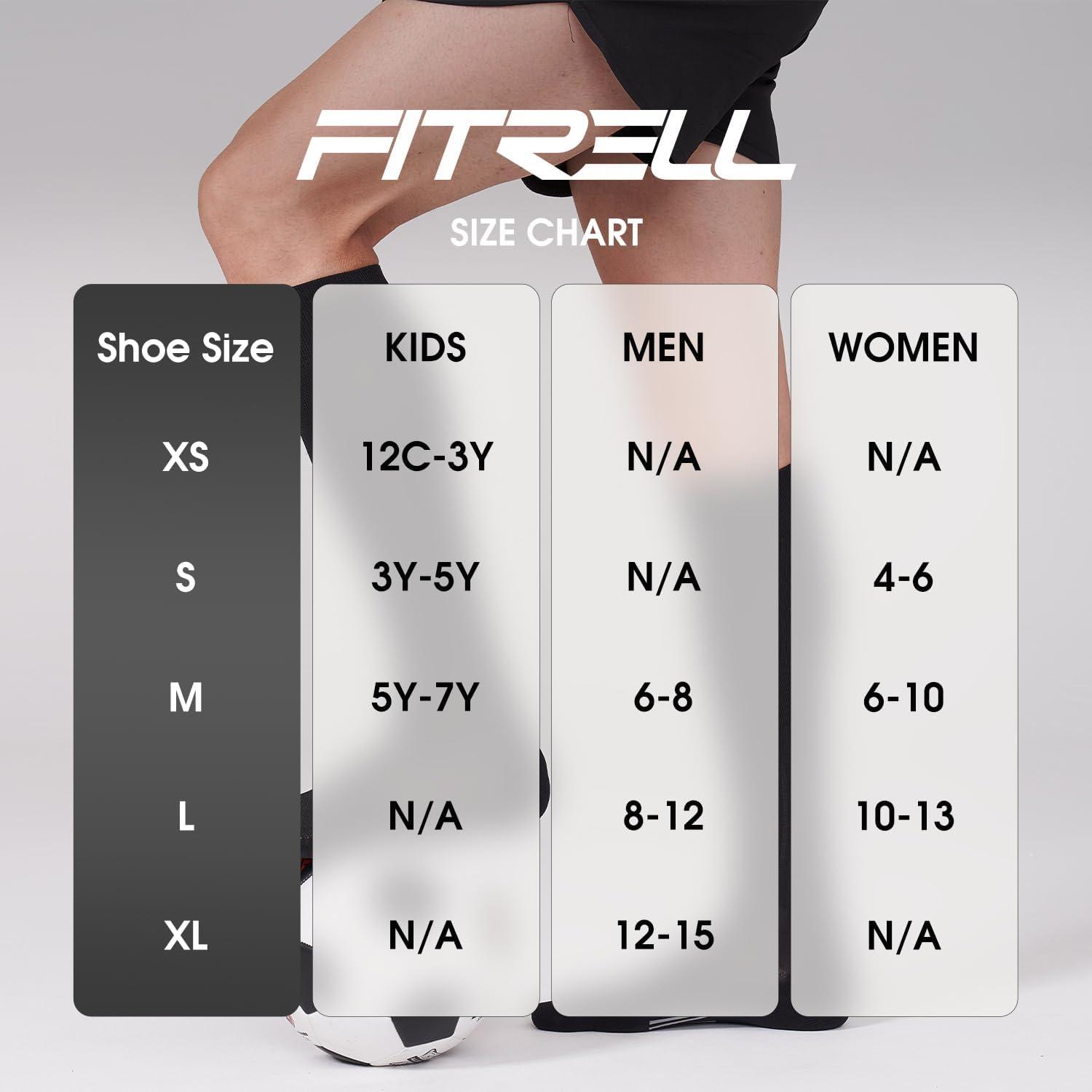 imageFITRELL 23 Pack Soccer Socks Baseball Softball For Youth Kids Boys Girls OverTheCalf Football Socks for Adult Men WomenRed2