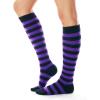 1 Pack Black Purple Stripes